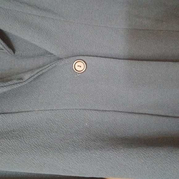 Prettylittlething single button front teal Blazer NWT - Picture 4 of 7